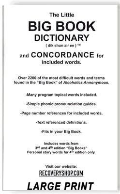 aa big book dictionary free download